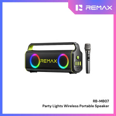 REMAX - RB-MB07 Lighting Party Bluetooth Wireless Speaker ( 80W ) - Black