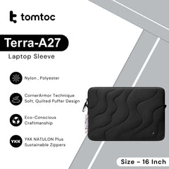 Tomtoc - Terra-A27 Laptop Sleeve ( 16 Inch ) - Lavascape