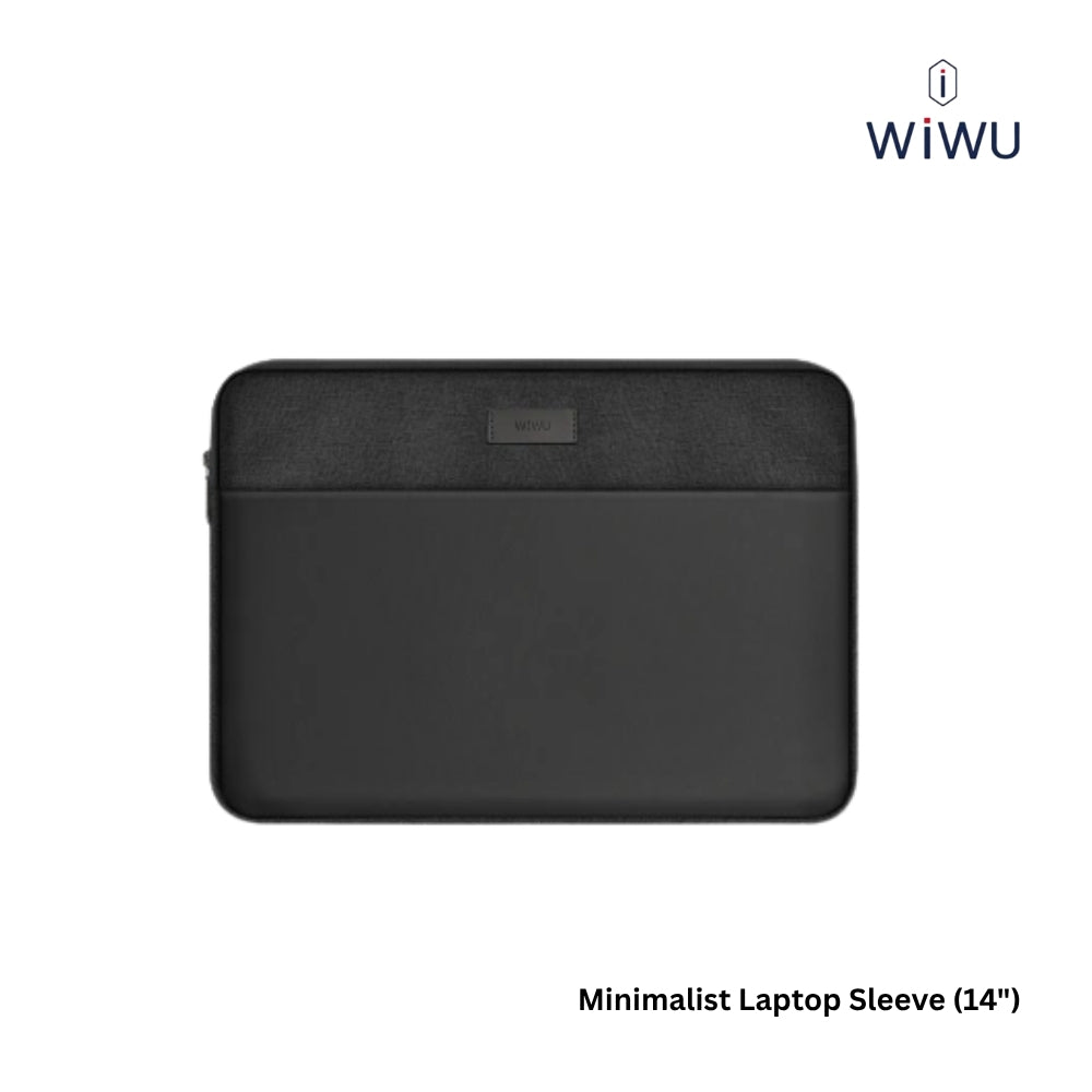 WIWU - Minimalist Laptop Sleeve (14") - Black