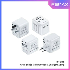 REMAX - RP-U23 Astro Series Multifunctional Charger ( 12W ) - White