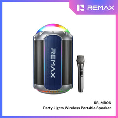 REMAX - RB-MB06 Lighting Party Bluetooth Wireless Speaker ( 120W ) - Black