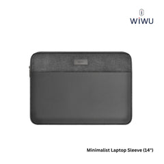 WIWU - Minimalist Laptop Sleeve (14") - Grey