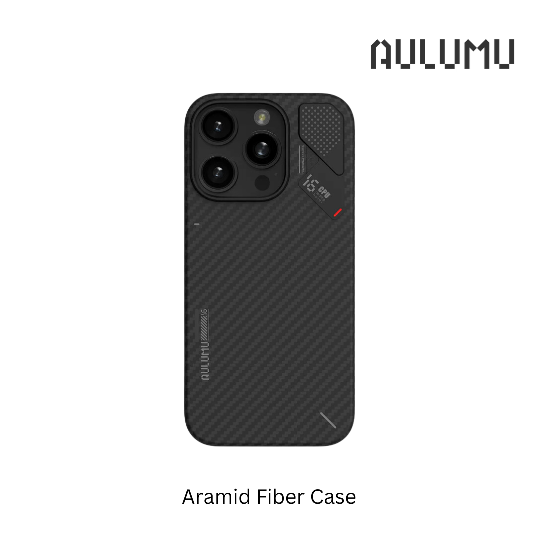 iPhone 16 Pro Max >> AULUMU A16 Aramid Fiber Case - Black