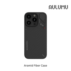 iPhone 16 Pro Max >> AULUMU A16 Aramid Fiber Case - Black