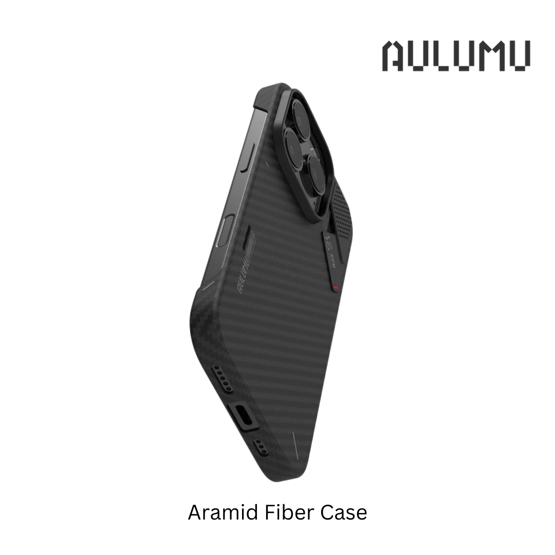 iPhone 16 Pro Max >> AULUMU A16 Aramid Fiber Case - Black