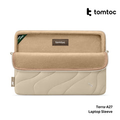 Tomtoc - Terra-A27 Laptop Sleeve ( 16 Inch ) - Natural Sand