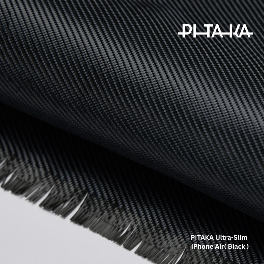 PITAKA - Ultra-Slim Case For iPhone Air - Black/Grey