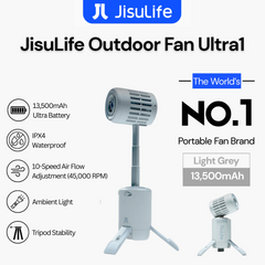 JisuLife - Outdoor Fan Ultra 1 ( 13,500mAh ) - Light Grey