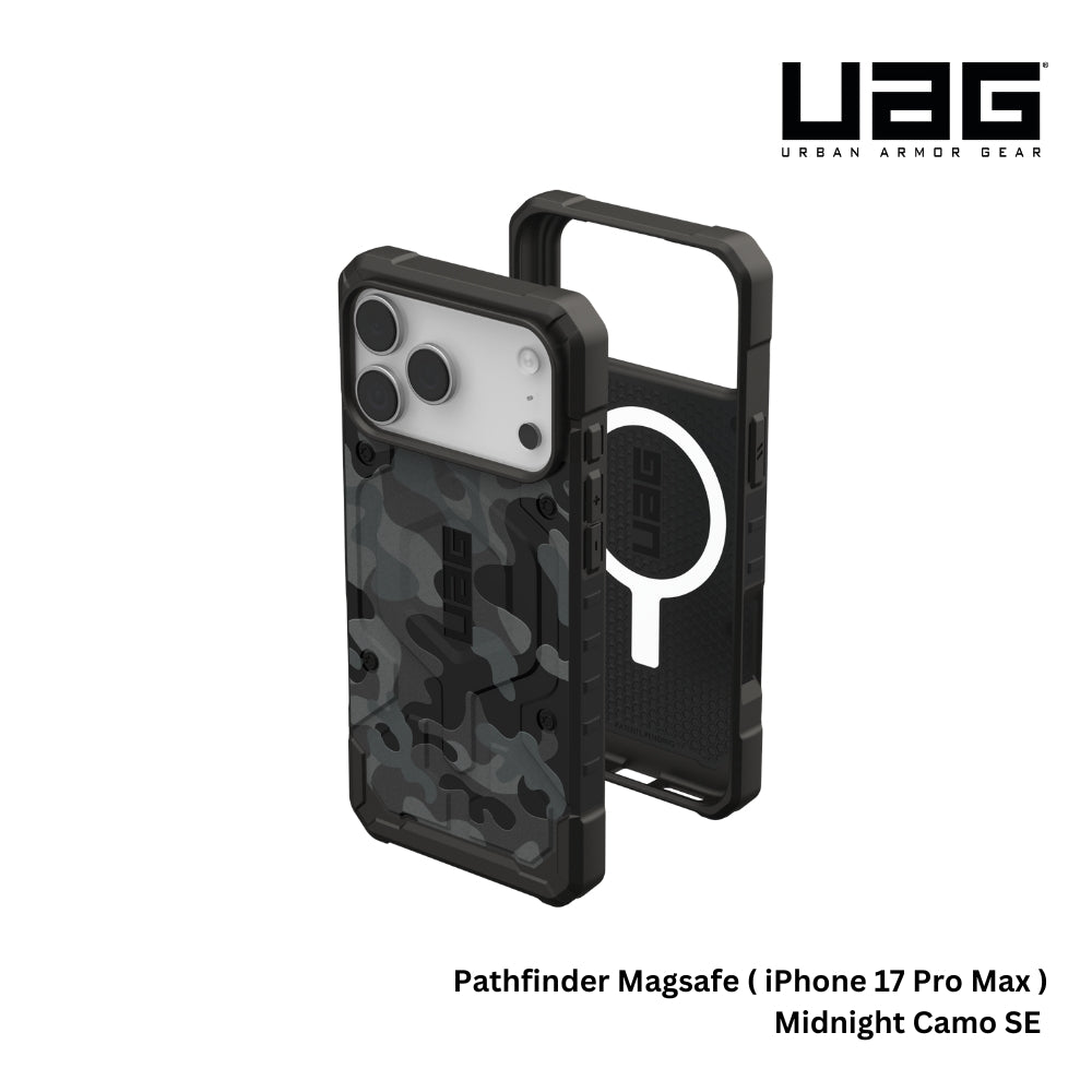 UAG - Pathfinder SE Magsafe Case For iPhone 17 Pro Max - Midnight Camo