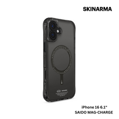 Skinarma iPhone 16 6.1" Saido Mag-Charge Case - Black