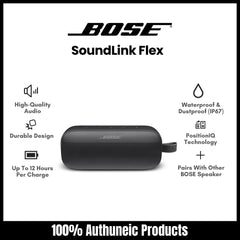 BOSE - SoundLink Flex Bluetooth Speaker - Black