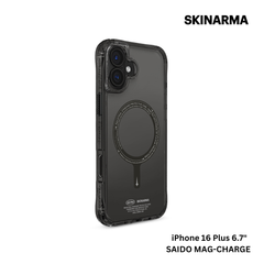 Skinarma iPhone 16 Plus 6.7" Saido Mag-Charge Case - Black