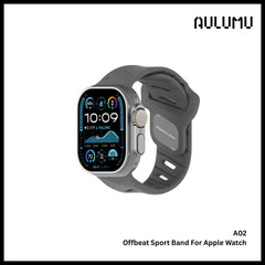 Aulumu  - A02 Offbeat Sport Band for Apple Watch Series - Grey