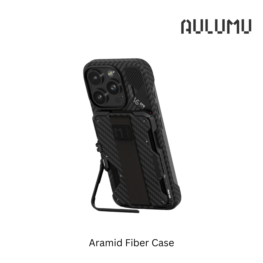 iPhone 16 Pro Max >> AULUMU A16 Aramid Fiber Case - Black