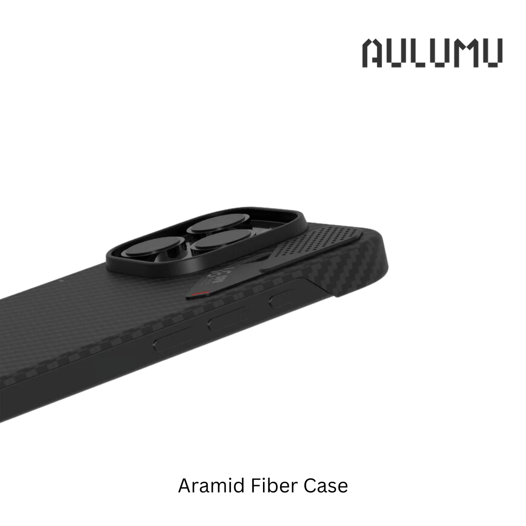 iPhone 16 Pro Max >> AULUMU A16 Aramid Fiber Case - Black