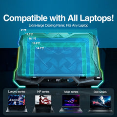 RTAKO - LZ-D11 10-core Laptop cooler