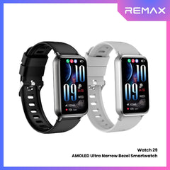 REMAX - Watch 29 AMOLED Ultra Narrow Bezel Smart Watch - Silver