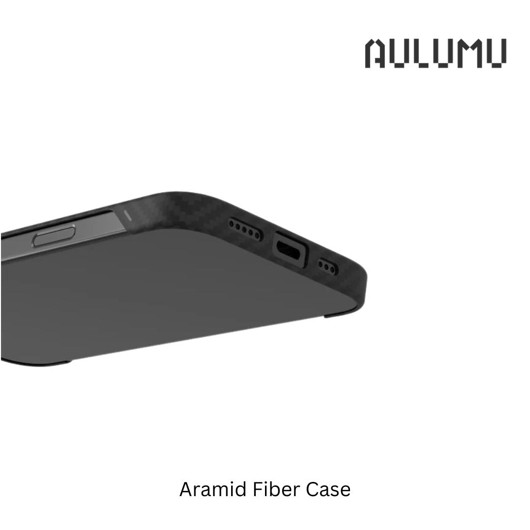 iPhone 16 Pro Max >> AULUMU A16 Aramid Fiber Case - Black