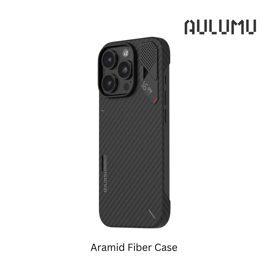 iPhone 16 Pro Max >> AULUMU A16 Aramid Fiber Case - Black