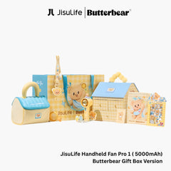 JisuLife - Handheld Fan Pro1 ( 5000mAh ) - Butterbear Gift Box Set Edition