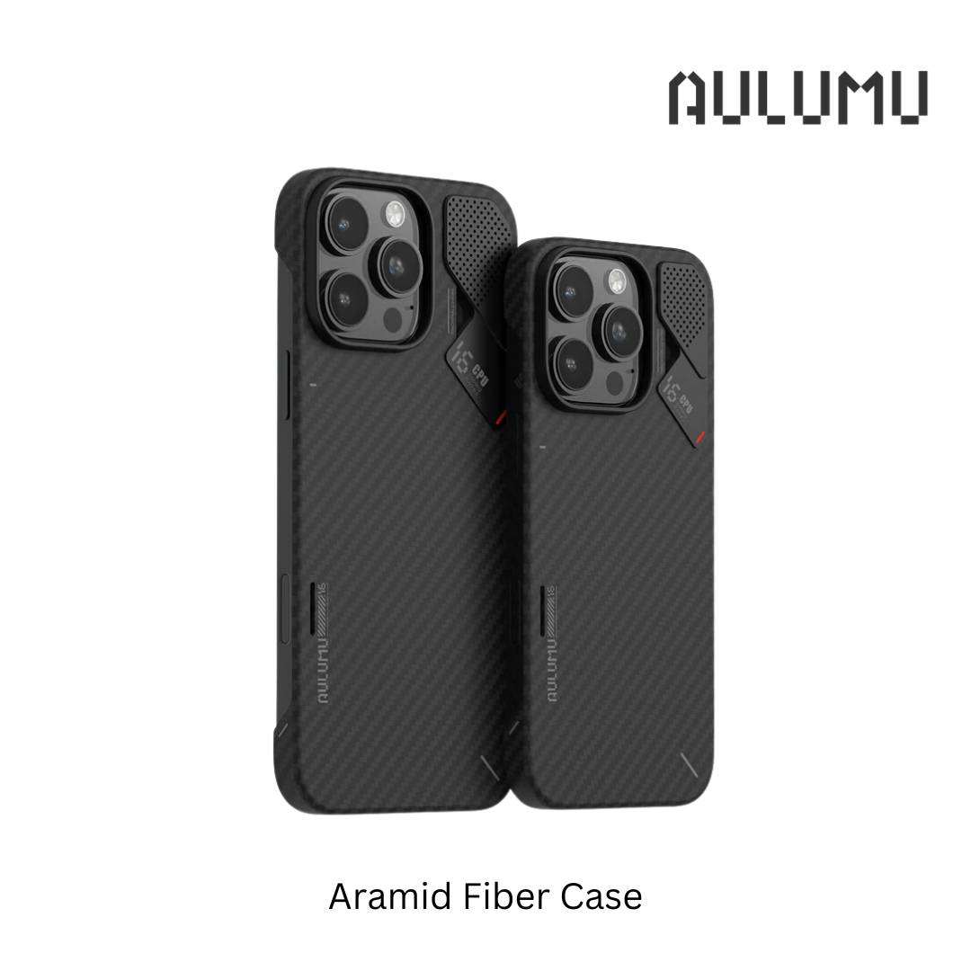 iPhone 16 Pro Max >> AULUMU A16 Aramid Fiber Case - Black