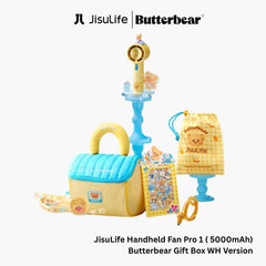 JisuLife - Handheld Fan Pro1 ( 5000mAh ) - Butterbear Gift Box W.H Edition