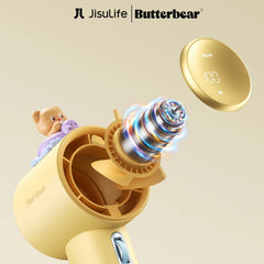 JisuLife - Handheld Fan Pro1 ( 5000mAh ) - Butterbear Gift Box W.H Edition
