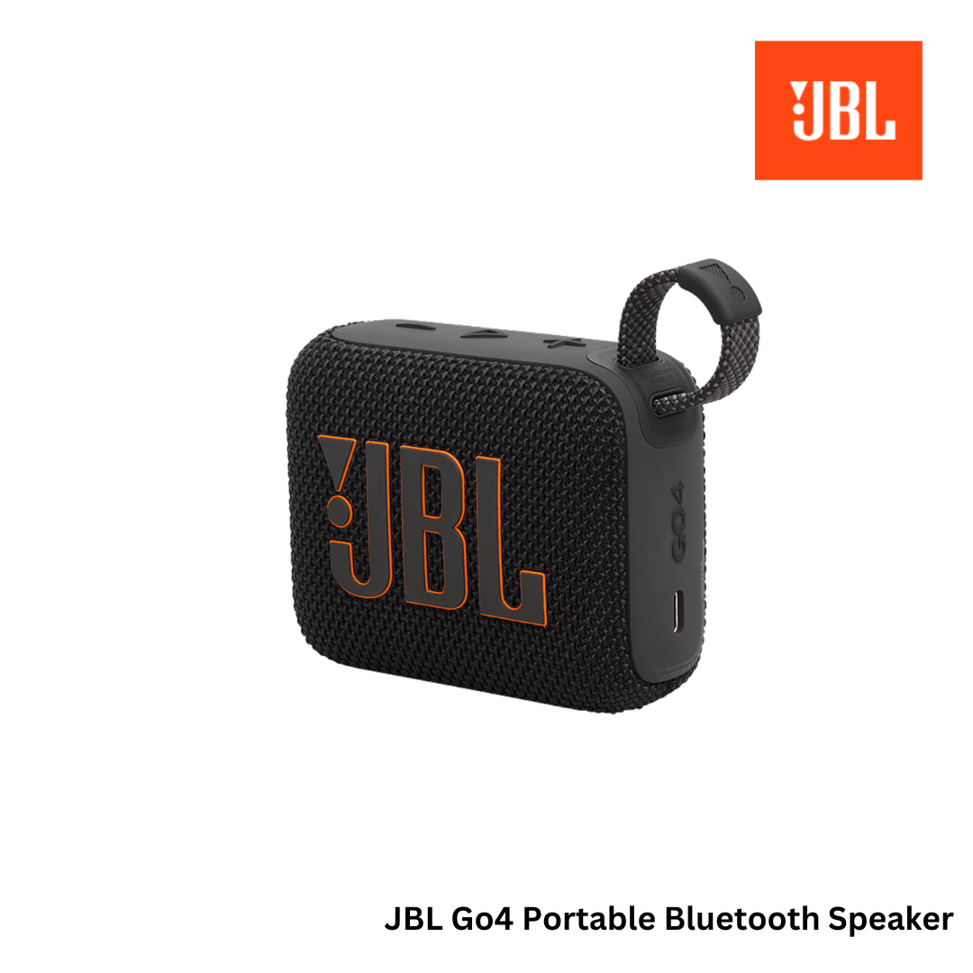 JBL Go4 Portable Bluetooth Speaker - Black