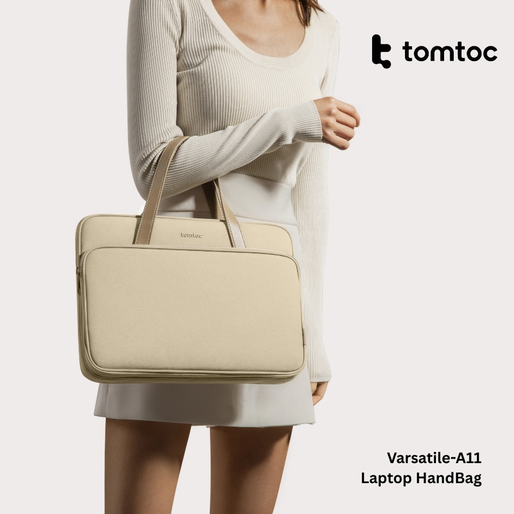 Tomtoc - Versatile-A11 Laptop Handbag ( 13.5 -14 Inch ) - Khaki