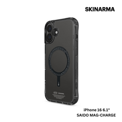 Skinarma iPhone 16 6.1" Saido Mag-Charge Case - Black