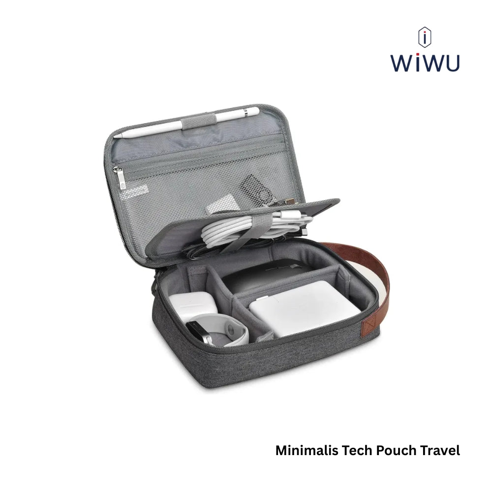WIWU - Minimal Tech Pouch - Black