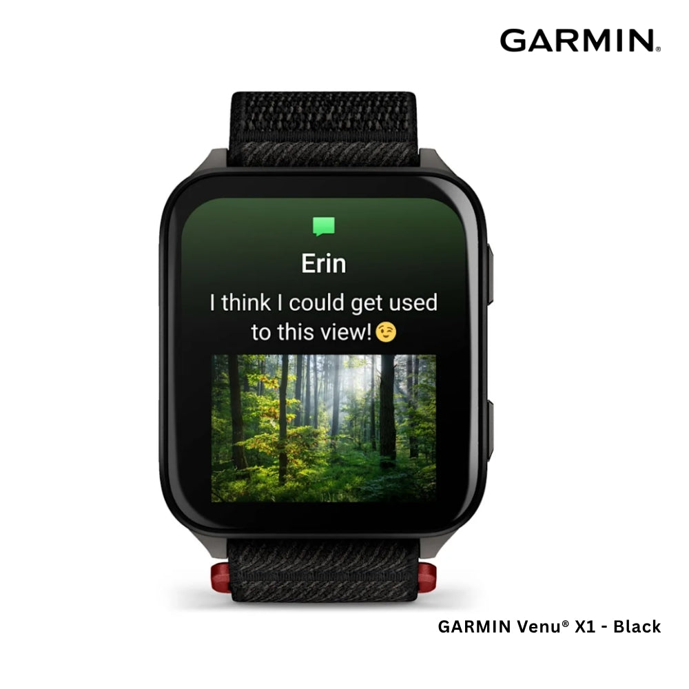 GARMIN - Venu® X1 Smart Watch - Black