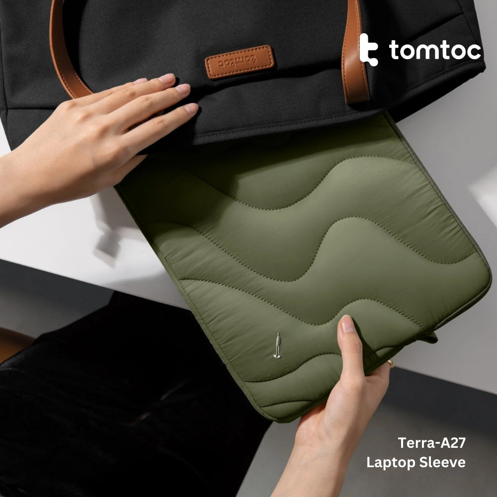 Tomtoc - Terra-A27 Laptop Sleeve ( 16 Inch ) - Greenlands