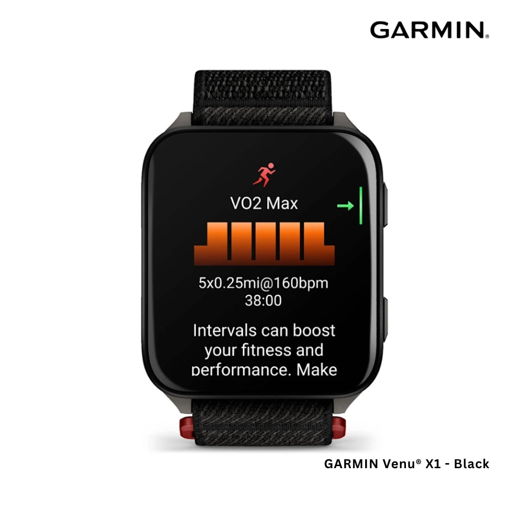 GARMIN - Venu® X1 Smart Watch - Black