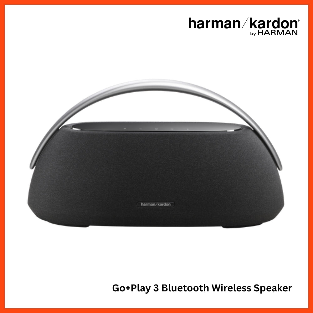 HARMAN KARDON - GO+ PLAY 3 Bluetooth Speaker - Black