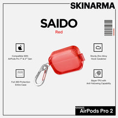 Skinarma (AirPods Pro 2) Protective Case SAIDO (RED)