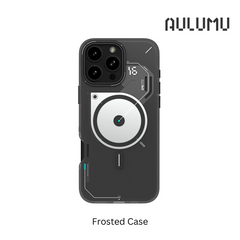 iPhone 16 Pro Max >> AULUMU A16 Frosted Case - Translucent Gray