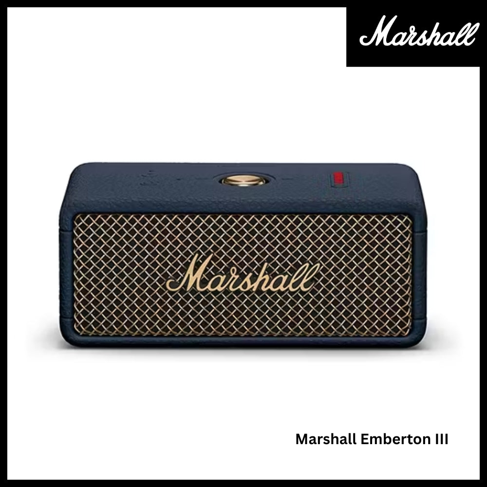 Marshall Emberton 3 Portable Bluetooth Speaker - Midnight Blue