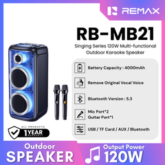 REMAX - RB-MB21 Singing Series 120W Multi-functional Outdoor Karaoke Speaker