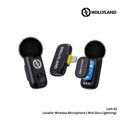 HOLLYLAND - LARK A1 Lavalier Wireless Microphone - Mini Duo ( Lightning )