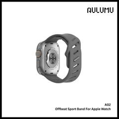 Aulumu  - A02 Offbeat Sport Band for Apple Watch Series - Grey