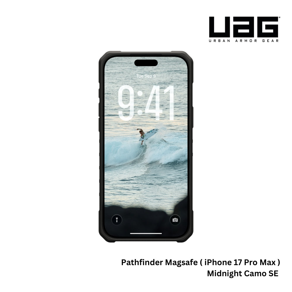 UAG - Pathfinder SE Magsafe Case For iPhone 17 Pro Max - Midnight Camo