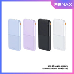 REMAX RPP-23 Lango 2 Series 10000mAh Fast Charging Power Bank(2.4A) - Black