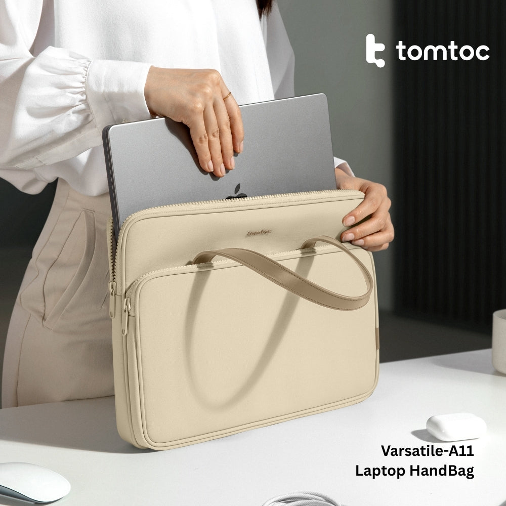 Tomtoc - Versatile-A11 Laptop Handbag ( 13.5 -14 Inch ) - Khaki