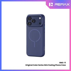 REMAX - RMC-11 iPhone 17 Pro Max Case ( Original Color Series ) - Blue