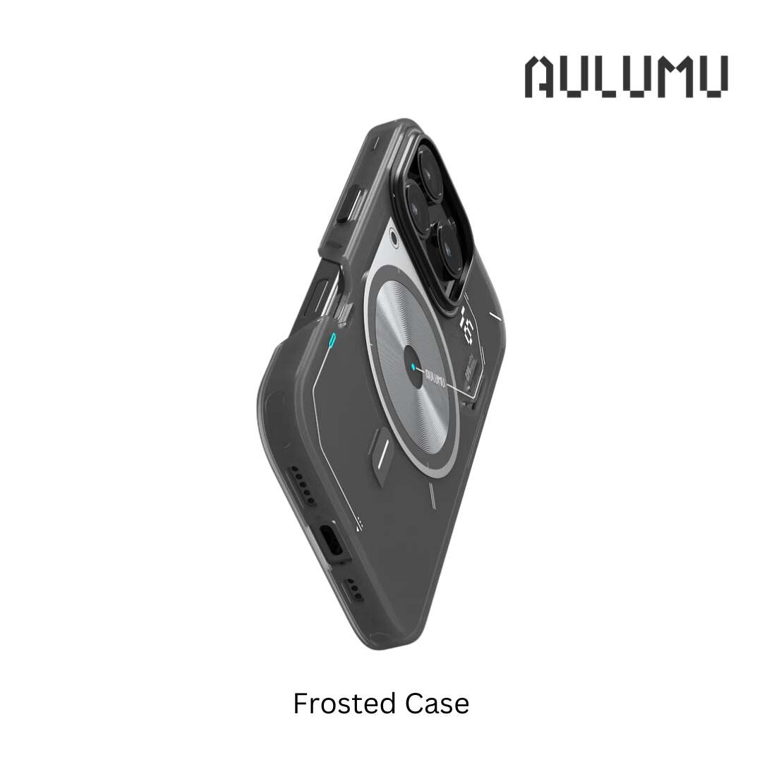 iPhone 16 Pro Max >> AULUMU A16 Frosted Case - Translucent Gray