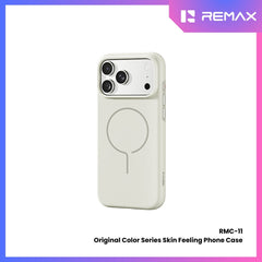 REMAX - RMC-11 iPhone 17 Pro Max Case ( Original Color Series ) - White