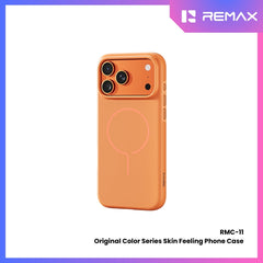 REMAX - RMC-11 iPhone 17 Pro Max Case ( Original Color Series ) - Orange