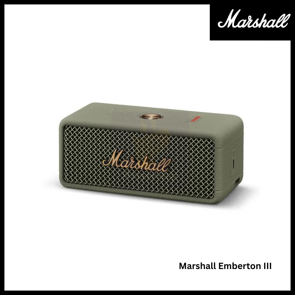 Marshall Emberton 3 Portable Bluetooth Speaker - Sage
