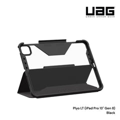 UAG -Plyo LT iPad Pro 13" (8th Gen) Folio Case - Ice/Black